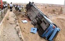 حادثه برای اتوبوس زایران ایرانی در ترکیه