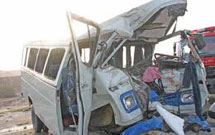 حادثه رانندگی برای زایران ایرانی در کربلا