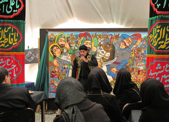 خیمه ها و نجواها : اجتماع آیینی اصحاب فرهنگ و هنر