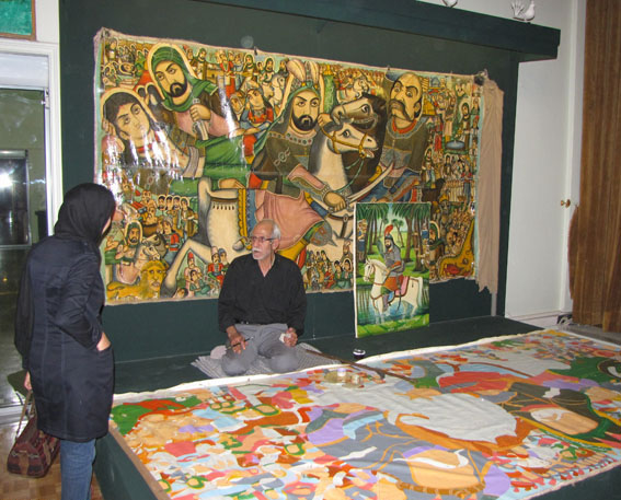 خیمه ها و نجواها : اجتماع آیینی اصحاب فرهنگ و هنر