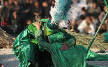 اجرای تعزيه ميدانی «عاشوراييان» در شوشتر اجرای تعزيه ميدانی «عاشوراييان» در شوشتر