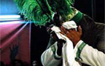 چهارمین سوگواره تعزیه کشوری در لامرد در حال برگزاری است