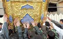 پايان ساخت درب حرم مطهر حضرت ابوالفضل (ع)