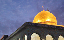 نوای اذان از حرم حضرت زینب (س) در دمشق