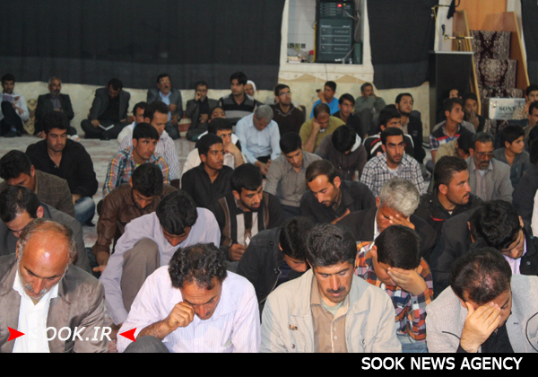 دعای کمیل با حضور حاج مرتضی طاهری در شهر بادوله برگزار شد