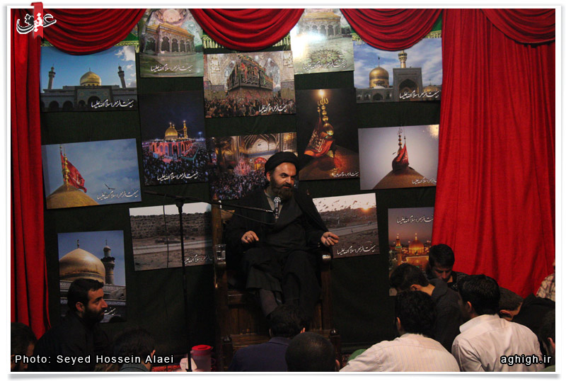 مراسم هفتگی هیئت الزهرا برگزار شد