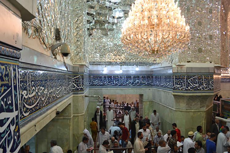 کتیبه قرآنی حرم مطهر امام حسین(ع) تعویض شد