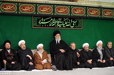 مراسم شام غریبان شهادت حضرت صدیقه کبری(س) با حضور رهبر انقلاب برگزار شد مراسم شام غریبان شهادت حضرت صدیقه کبری(س) با حضور رهبر انقلاب برگزار شد