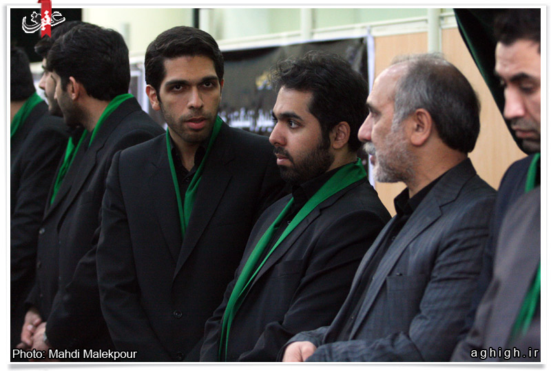 مراسم شب هفتم حاج مجیدچمنی برگزار شد