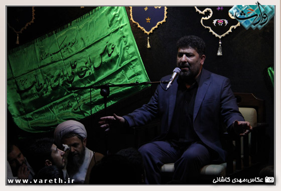 مراسم شب وفات حضرت ام البنین(س) در حسینیه فاطمة الزهرا برگزار شد