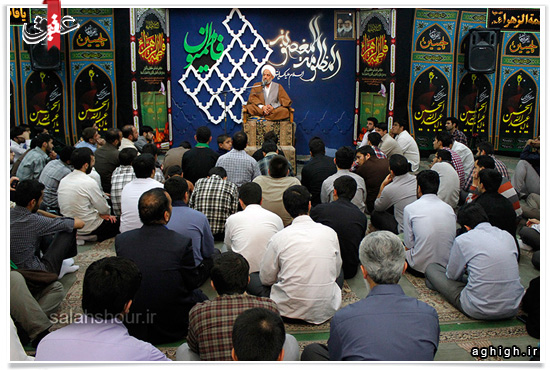 جلسه هفتگی هیئت فاطمیون قم برگزار شد