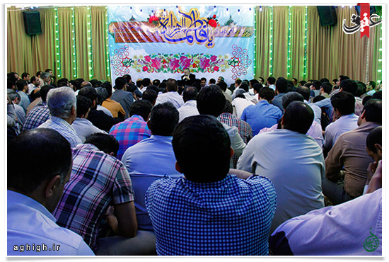 واسطه بین پیغمبر و خدا حضرت زهراست