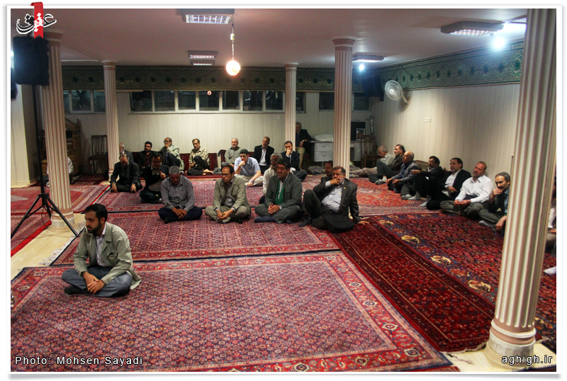 گزارش تصویری/ یاد بود حاج اصغر حیدری پیر غلام اهل بیت در هیئت مجمع الذاکرین