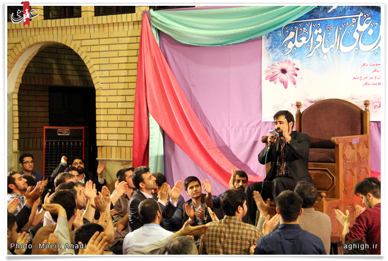 مراسم هیئت هفتگی مهدی جان در آستانه میلاد امام باقر(ع) برگزار شد مراسم هیئت هفتگی مهدی جان در آستانه میلاد امام باقر(ع) برگزار شد