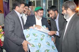 تجليل از پيشکسوتان و پيرغلامان اباعبدا... الحسين(ع) در بردسکن