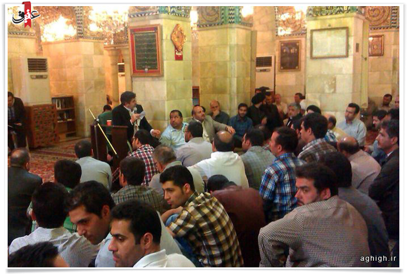 حضور حاج محمدرضا طاهری در سوریه