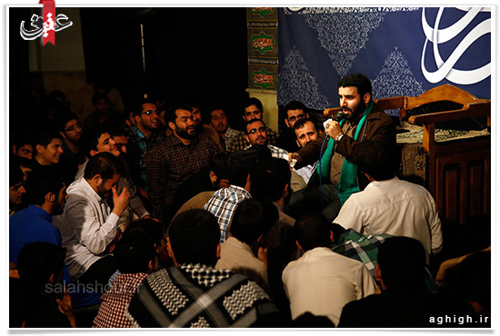 جلسه هفتگی هیئت فاطمیون قم به مناسبت بیست و پنجمین سالگرد ارتحال امام خمینی(ره) برگزار شد