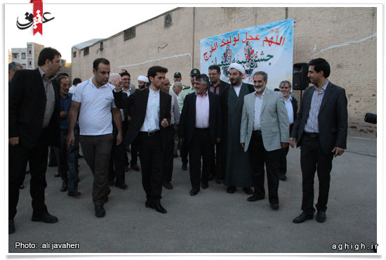 شعر خوانی مصطفی صابر خراسانی در مراسم کلنگ زنی مهدیه مهرآباد