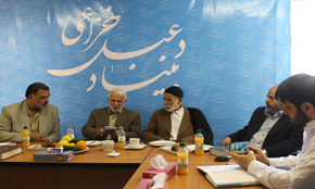 پنجمین جلسه شوای شعر  و دومین جلسه شورای نوحه در بنیاد دعبل