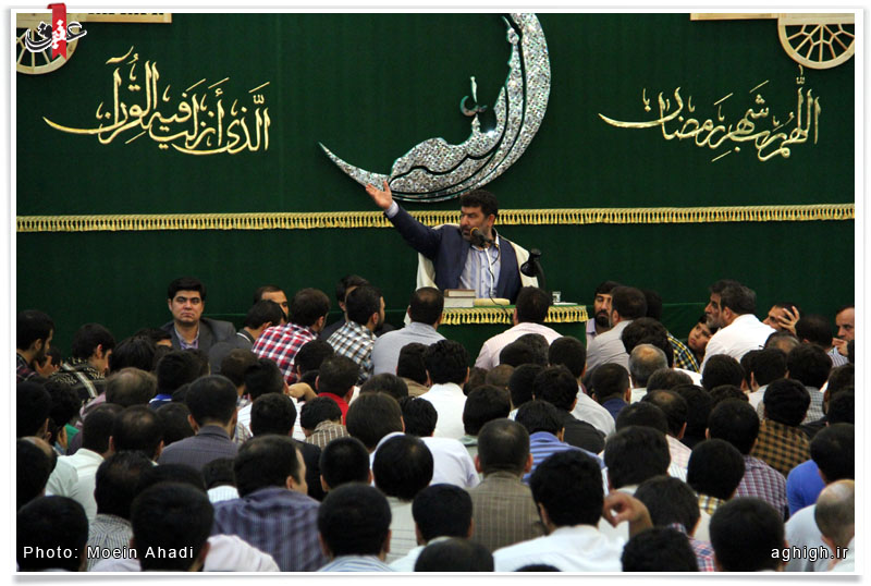 مراسم شب سوم ماه مبارک رمضان در مهدیه امام حسن مجتبی(ع)