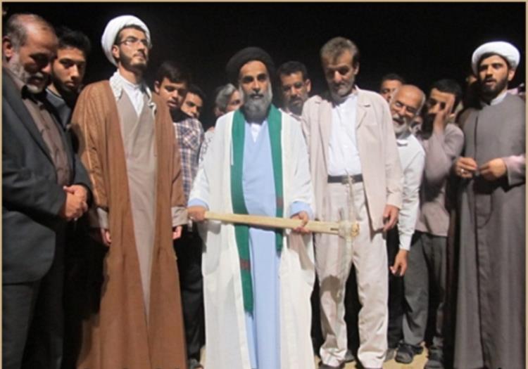 کلنگ ساخت کارگاه ضریح خیمه‌گاه حضرت قاسم(ع) در چغادک بوشهر به زمین خورد