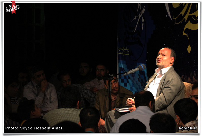 مراسم شب هشتم ماه مبارک رمضان در هیئت مکتب الزهرا(س) برگزار شد