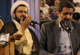 مراسم شب نهم ماه رمضان در مهدیه تهران برگزار شد