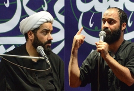 مراسم عزاداری حضرت علی (ع) در شب بیستم ماه رمضان در هیئت الرضا برگزار شد