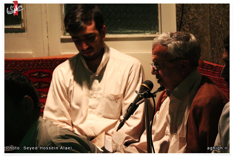 مراسم ذکر توسل و مناجات خوانی شب بیست و هشتم ماه رمضان در مسجد شهدا برگزار شد