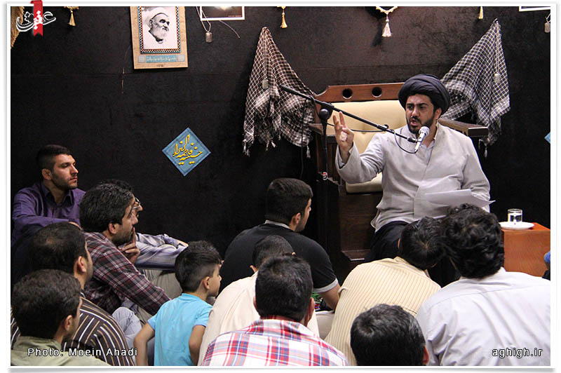 مراسم هفتگی حسینیه فاطمه الزهرا (س) برگزار شد