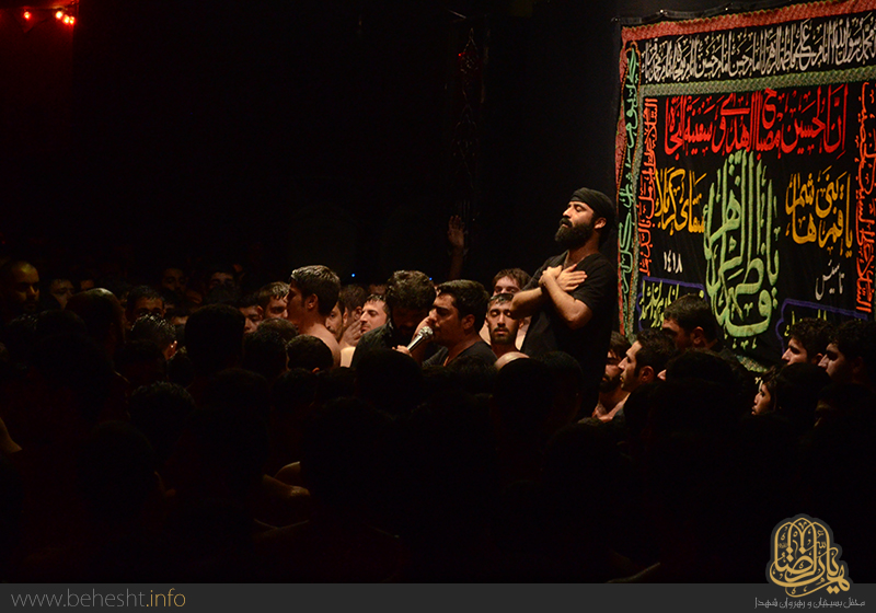 مراسم هفتگی هیئت الرضا برگزار شد