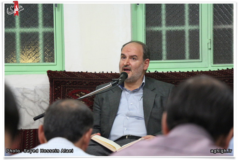 مراسم هیئت هفتگی حسینیه حضرت علی اکبر(ع) برگزار شد