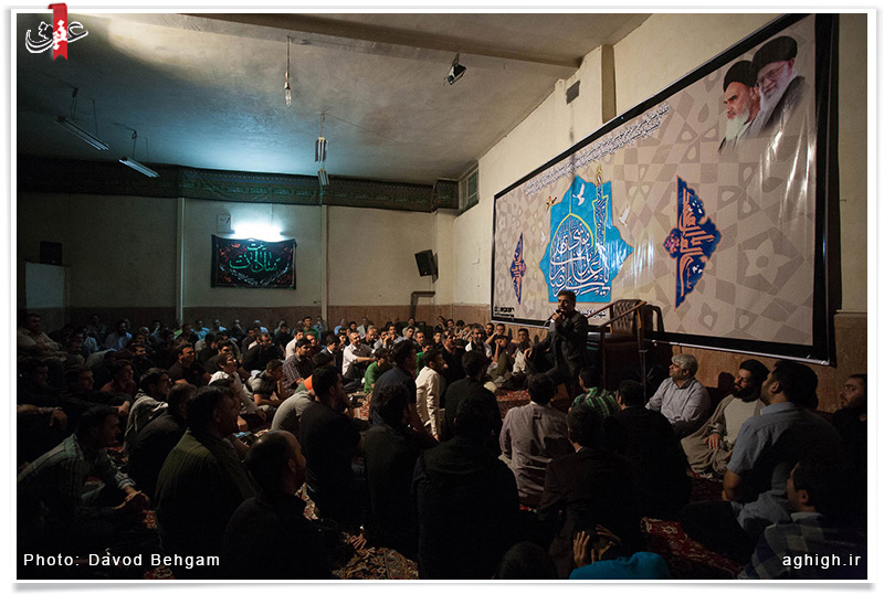 مراسم سخنرانی و ذکر توسل در هیئت سادات برگزار شد