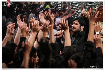 مراسم عزاداری شب شهادت امام جواد(ع) در مجتمع فرهنگی مذهبی ریحانة الحسین برگزار شد