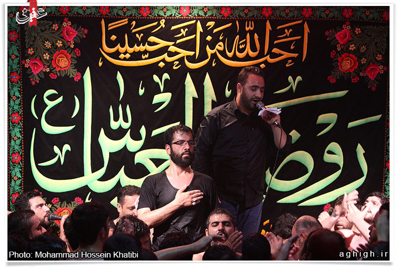 مراسم قرائت دعای عرفه در حسینیه جوانان حسینی برگزار شد