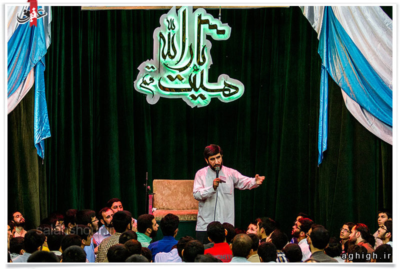 مراسم جشن شب عید غدیر در هیئت ثارالله قم برگزار شد