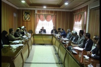 برگزاری ششمین جلسه ستاد ساماندهی شئون فرهنگی در مناسبت های شهرستان خمین