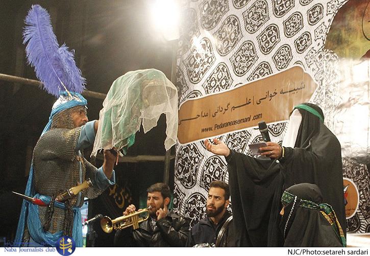 نخستین سوگواره آئینی نمایشی «مسافران کربلا» برگزار شد