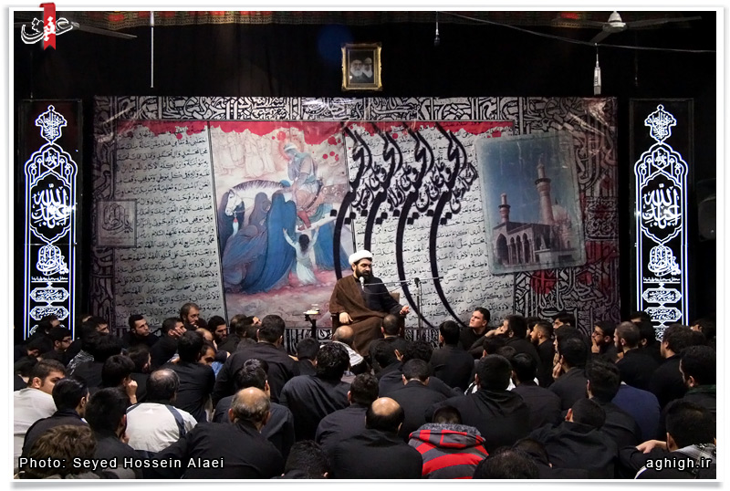 مراسم هفتگی هیئت الرضا(ع) به مناسبت سالروز شهادت حضرت زین العابدین(ع) برگزار شد