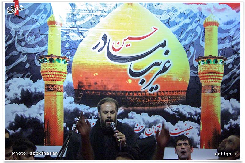 مراسم عزاداری در هیئت عاشقان حضرت علی اصغر(ع) برگزار شد