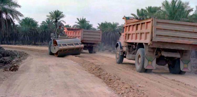 مسیر زائران اربعین در دست تعمیر