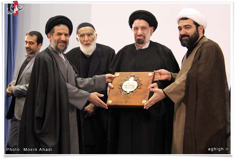 تجلیل از خطیب شهیر در نهمین شب پرده عشاق