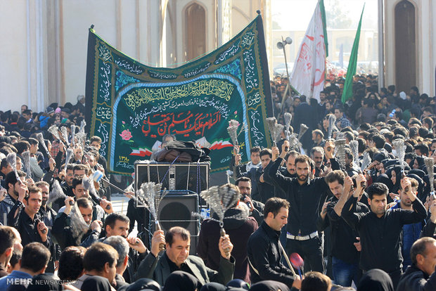 آیین "کرب زنی "احیاء سنت عاشوراست