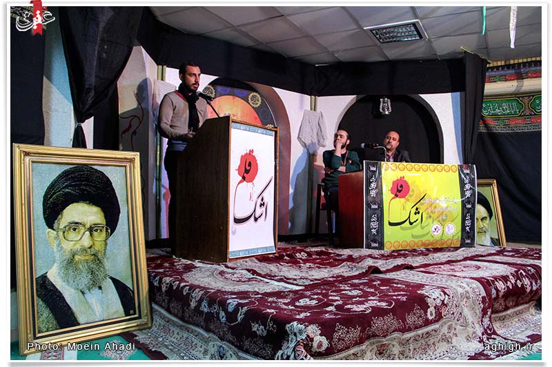 شب شعر آیینی اشک قلم برگزار شد