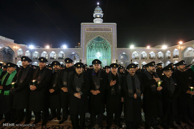 آئین خطبه خوانی شب شهادت حضرت امام رضا(ع)