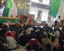 اجتماع هیئت‌های مذهبی دانش‌آموزان شیعه و سنی تربت‌جام برگزار شد