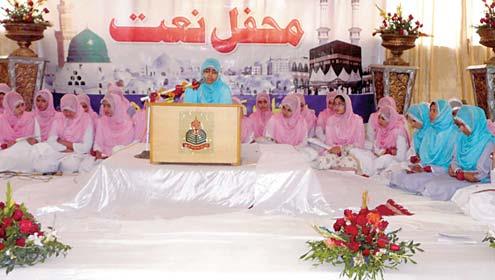 مسابقه «نعت‌خوانی رسول اکرم (ص)» در پاکستان برگزار شد