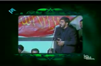 مداحی حاج محسن طاهری در محضر حضرت امام خمینی(ره)