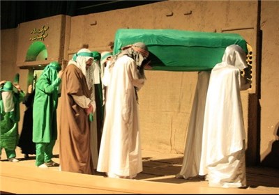 اجرای نمایش فاطمی «غربت پنهان» ویژه بانوان اجرای نمایش فاطمی «غربت پنهان» ویژه بانوان