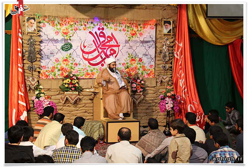 مراسم هفتگی هیأت انصار ولایت یزد برگزار شد